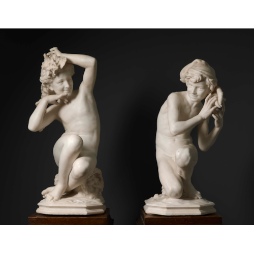Jeune Fille à la Coquille et Pêcheur à la Coquille